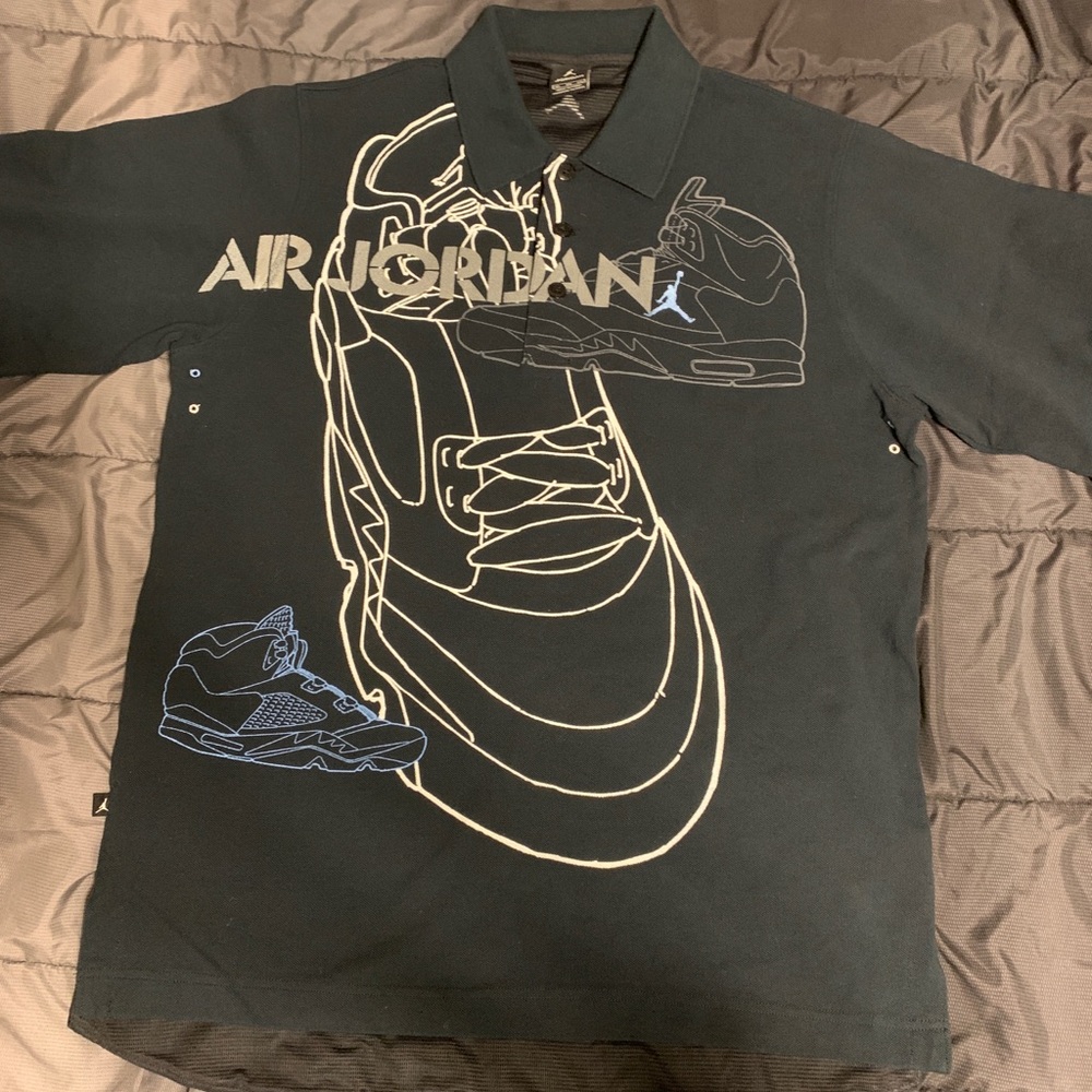 Air Jordan Graphic Polo Collar Shirt XL